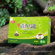 Natural healthy oolong tea environmental friendly pyramid shape tea bag